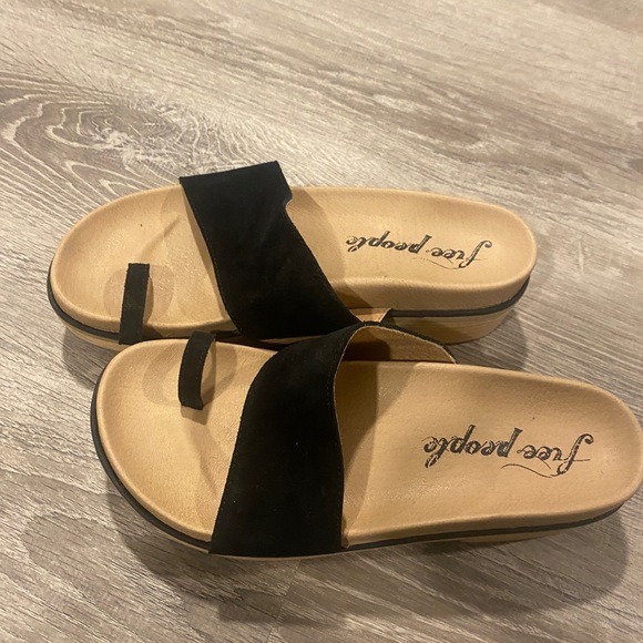 Free People Azure footbed clog sandals, 7 - Picture 3 of 5